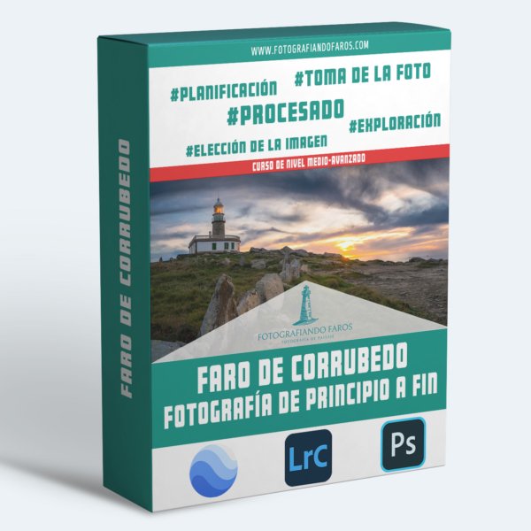 FARO DE CORRUBEDO. FOTOGRAFIA DE PRINCIPIO A FIN.