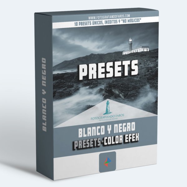 PACK DE PRESETS. Blanco y Negro. COLOR EFEX
