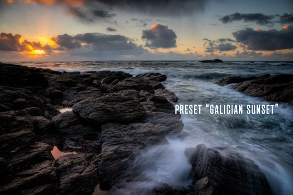 Punta Insua Galician Sunset