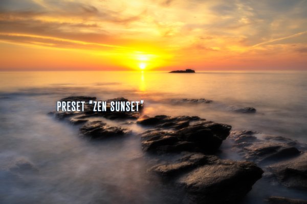 Rocas Atardecer Zen Sunset