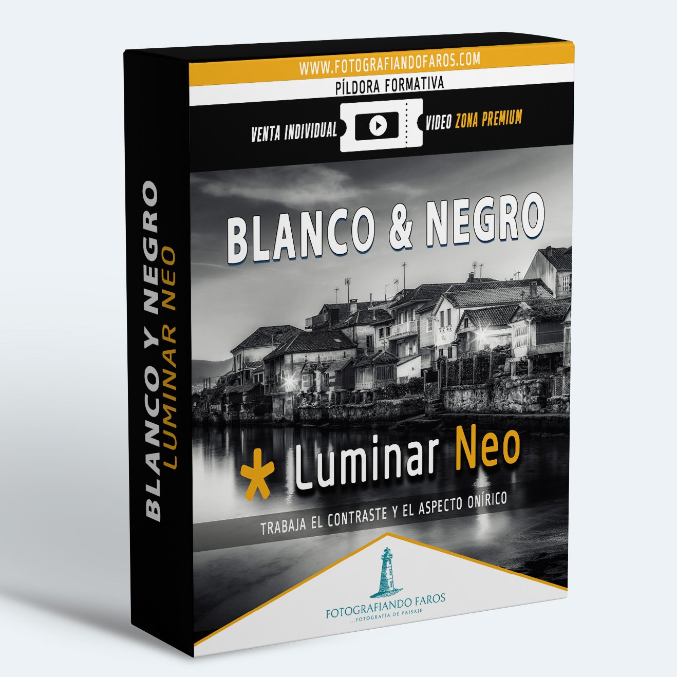 BLANCO Y NEGRO CON LUMINAR NEO