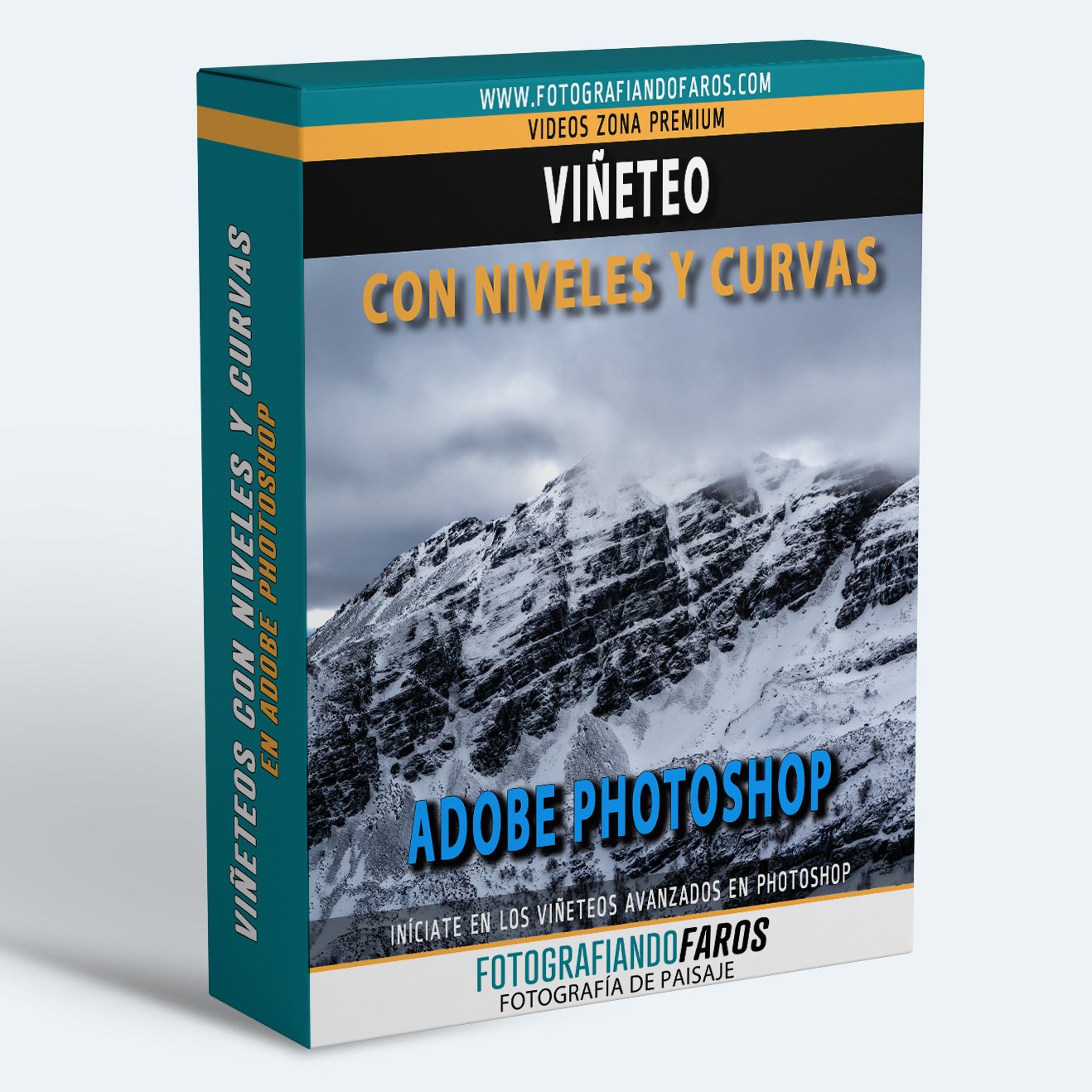 VIÑETEO CON NIVELES Y CURVAS EN PHOTOSHOP