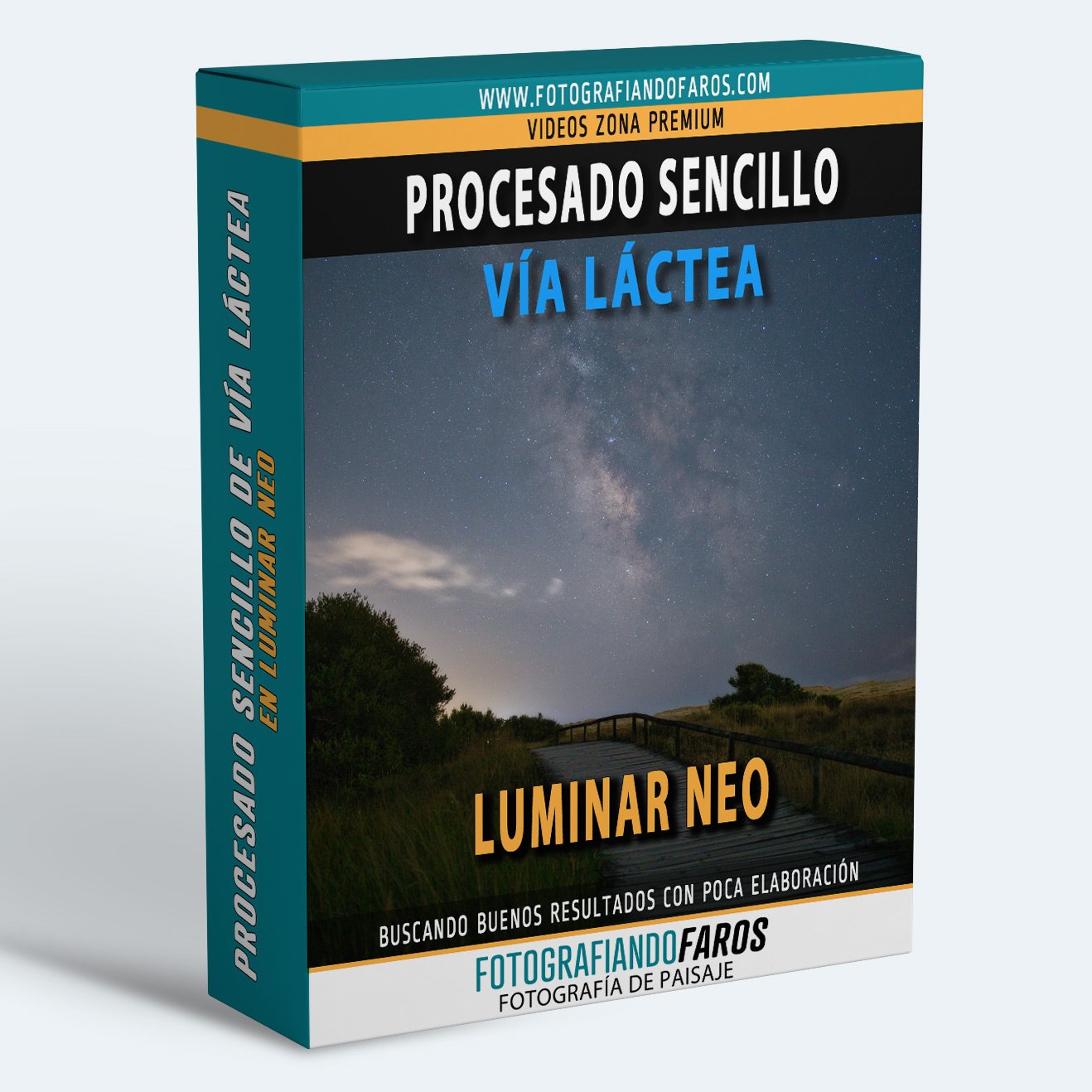 PROCESADO SENCILLO DE VÍA LÁCTEA EN LUMINAR NEO