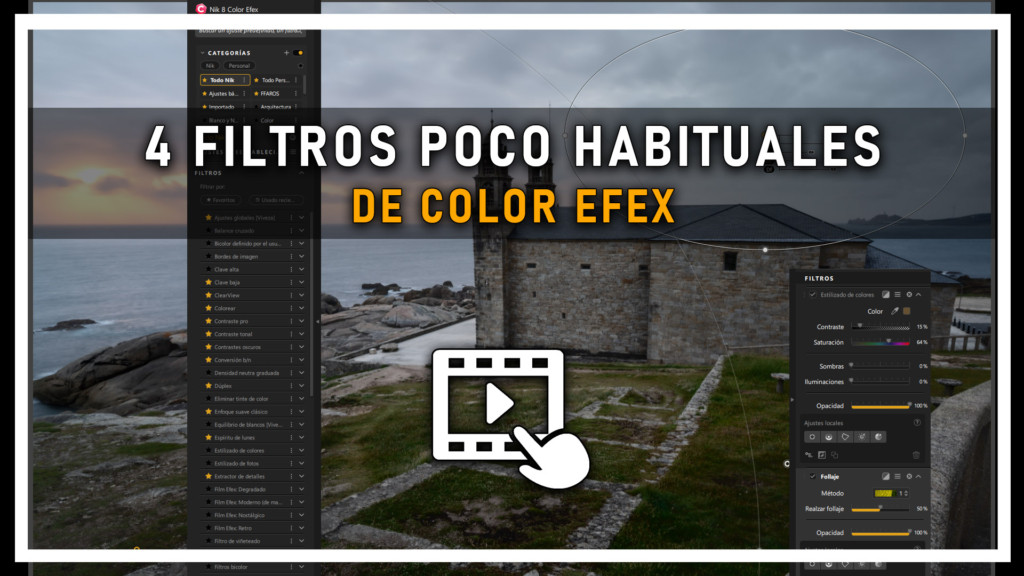 4 filtros inhabituales en color efex