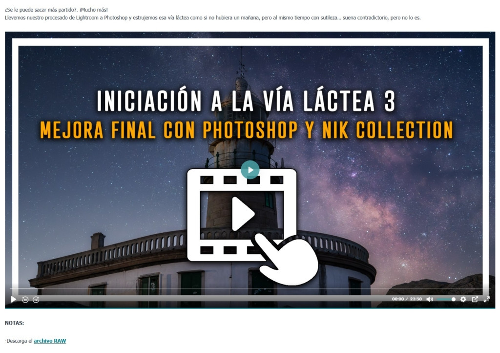 Ejemplo video