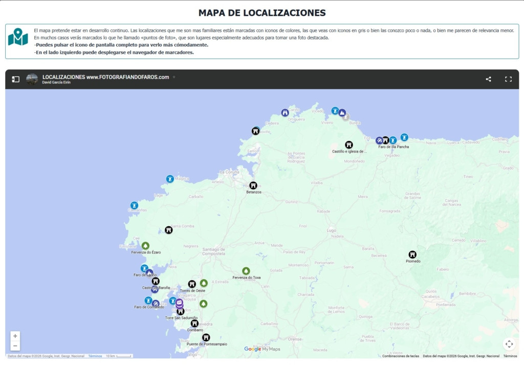 Mapa de localizaciones