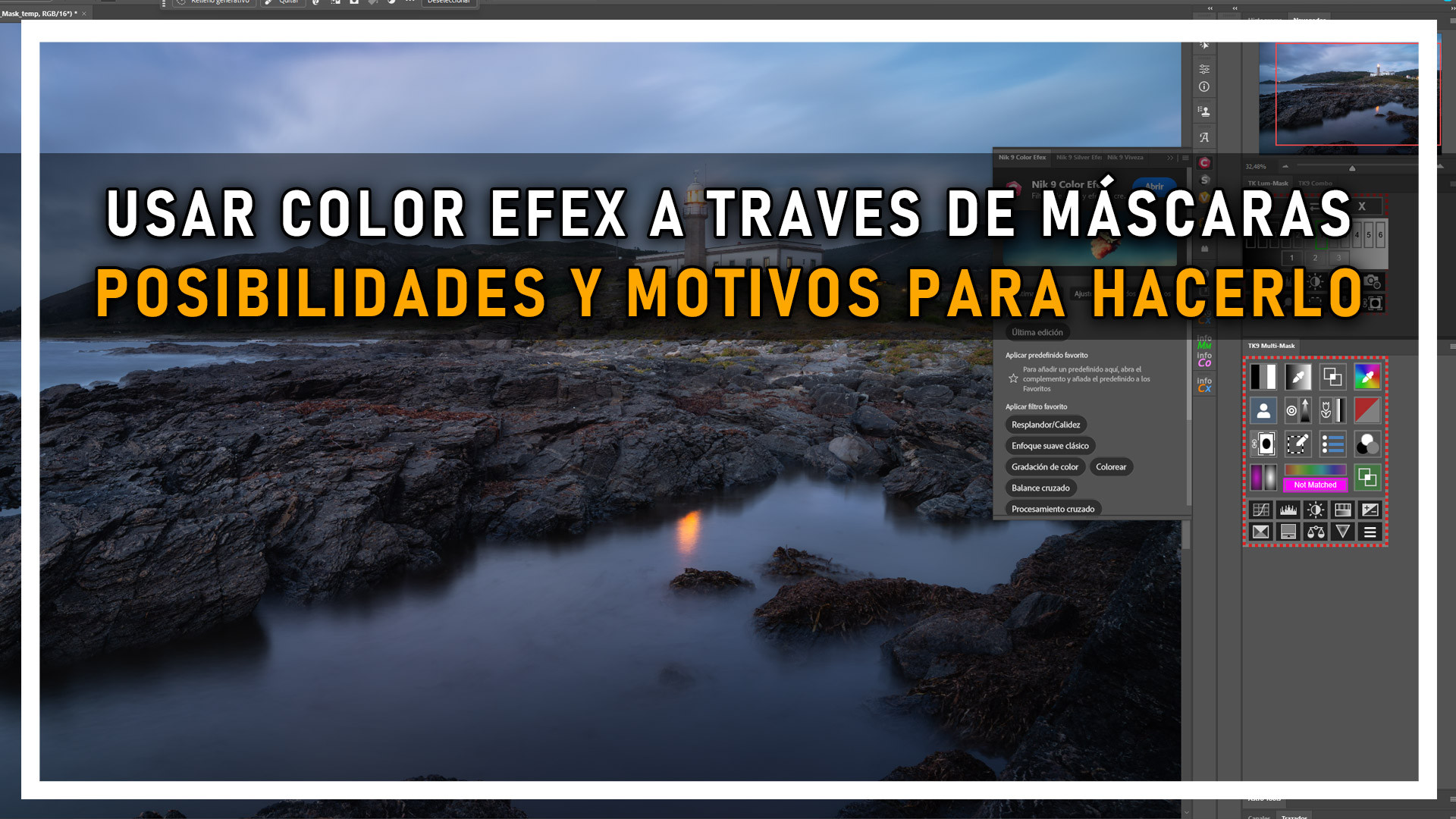 USAR COLOR EFEX CON MASCARAS